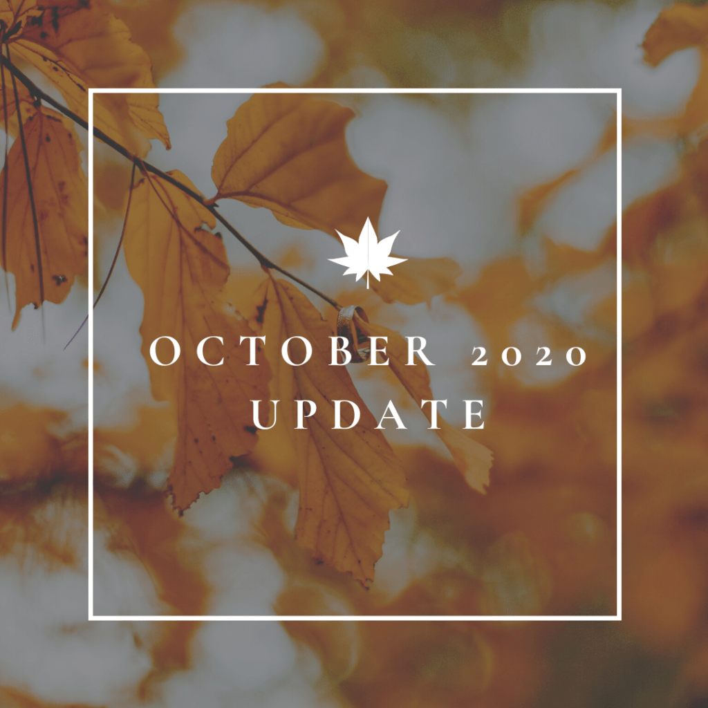 OCTOBER 2020 COVID-19 UPDATE